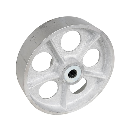 Vestil Semi Steel Wheel 10x2.5 Silver WHL-MA-10X2.5